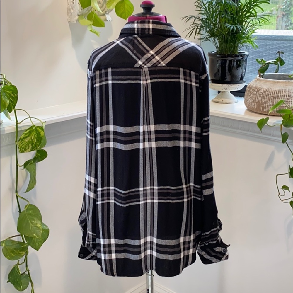 RAILS black and white button down - Picture 3 of 4